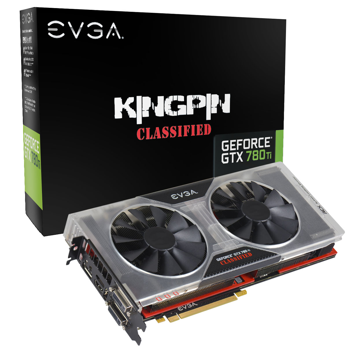 Brutális EVGA kártya érkezett a 780TI K|NGP|N személyében